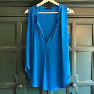 Olivaceous Teal Blouse